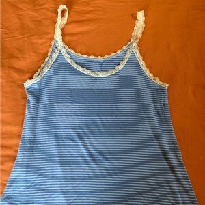 Aerie Real Soft lace trim Tank